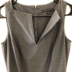 Antonio Melani Grey Sheath Dress